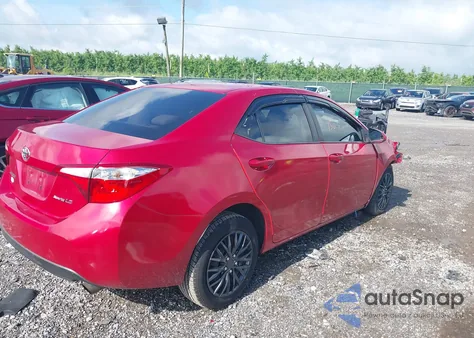 2014 Toyota Corolla Le z USA, uszkodzony, nr VIN 2T1BURHE3EC016112